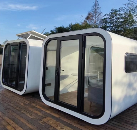 Futuristic accommodation experience: Design features of capsule house