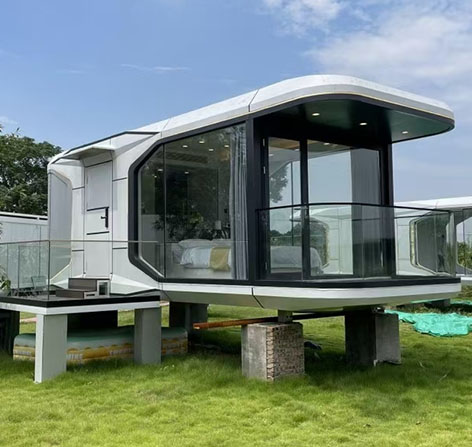 Space Capsule Mobile House: Embarking on a New Outdoor Living Experience
