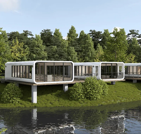 Why do cultural and tourism scenic spots love to use space capsules?